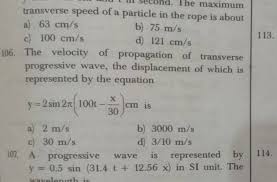 Transverse Sd Of A Particle In The