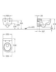 Keramag Wall Hung Toilet Icon 204060