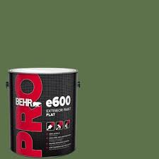 Mossy Green Behr Marquee Paint