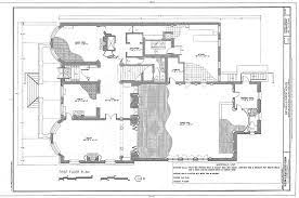 First Floor Plan Bryan Lathrop House