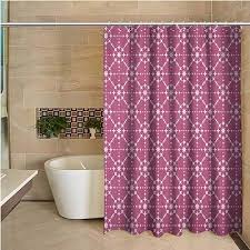 Abstract Geometric Shower Curtain