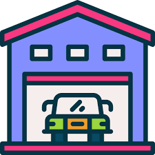 Garage Generic Outline Color Icon