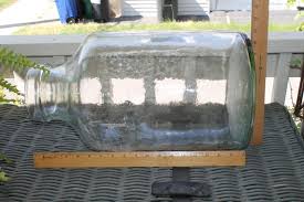 Vintage Extra Large Clear Glass Jar