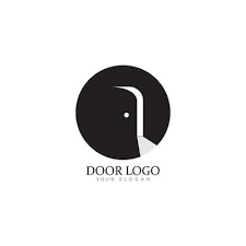 Door Logo Vector Art Icons And