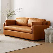 Open Box Marin Leather Sofa 86 94