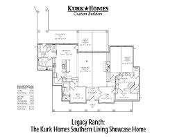 The Legacy Ranch Showcase Home Floor