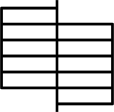 Stairs Plan View Icon For
