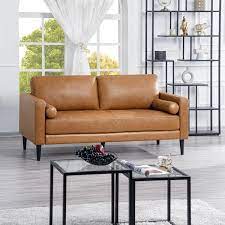 Genuine Leather Rectangle Sofa