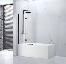 Frameless Bi Fold Bathtub Shower Door
