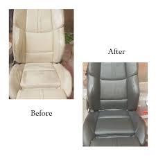 Leather Paint Bmw Dakota Black Car Seat