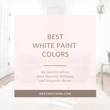 Best White Paint Colors For Your Home