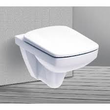 Wall Hung Square English Toilet Seat At
