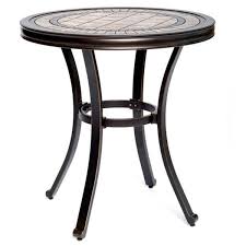 Metal Bistro Table Outdoor Dining Table