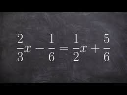 Introduction To Solving An Equation