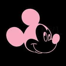 5 Mickey Mouse Smile Vinyl Decal