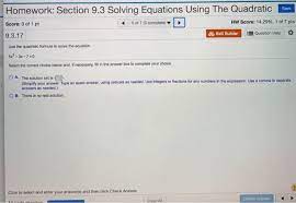 Solved Ikenn Save Homework Section 9 3