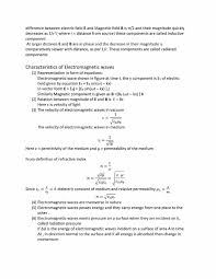 Electromagnetic Waves Notes