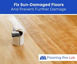 How To Fix Sun Faded Wood Floors And