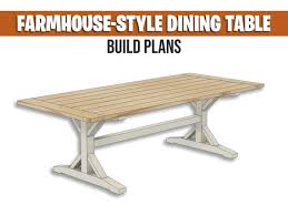 Farmhouse Style Dining Table Build