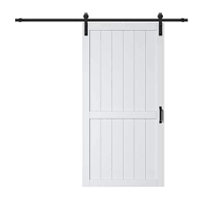 White Primed Mdf Barn Door Slab