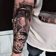 Hourglass Tattoo By Fabricio Victor