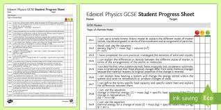 Edexcel Style Gcse Physics