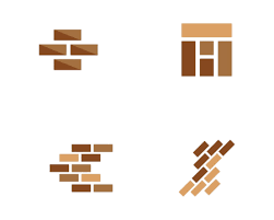 Brick Wall Icon Vector Template