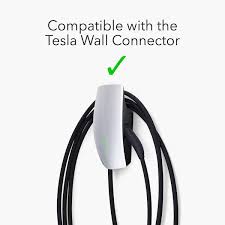 Lectron Tesla Wall Charger Faceplate Tesla Gen 3 Wall Connector Faceplate Black 1 Pack