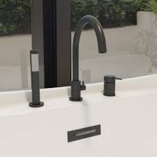 12 Modern Deck Mount Waterfall Faucet