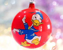 Italian Disney Donald Duck Glass