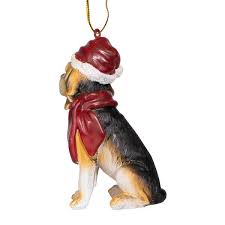 Holiday Dog Ornament Sculpture Jh576327