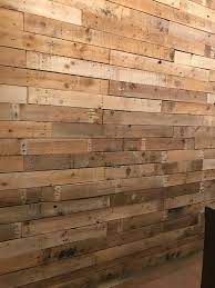 Reclaimed Pallet Wood For Wall Cladding