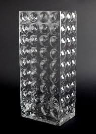 Retro Blenko Bubble Glass Vase