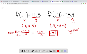 Solved If F Is A Linear Function F 0