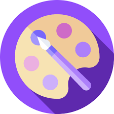 Color Palette Free Art Icons