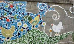 Glass Mosaic Wall Mural 4 Mm At Rs 250