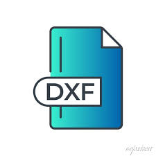 Dxf File Format Icon Dxf Extension