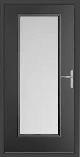 Composite Back Doors Modern Composite