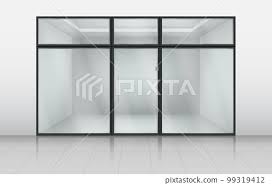 Glass Doors Front With