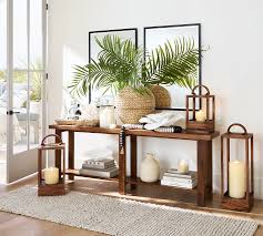 Reed Grand Console Table Pottery Barn