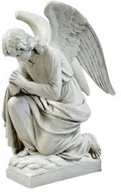 Kneeling Angel Praying Statue