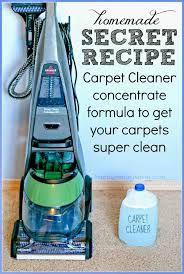 best homemade carpet cleaner solution