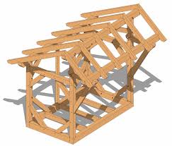 Timber Frame Shed Plans Timber Frame Hq