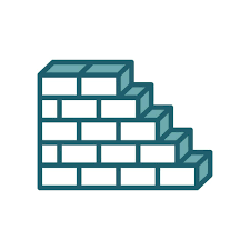 Bricks Outline Icon 13100888 Vector Art