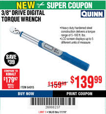 torque wrench from harbor freight offer