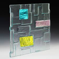 Citadel Dichroic Textured Glass For