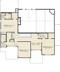 5 Bedroom Farmhouse Plan With Loft And