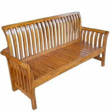 4 Seater Teak Wood Sit Out Bench With