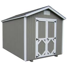 Wood Shed Kit Without Floor 64 Sq Ft