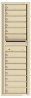 horizontal mailbox unit